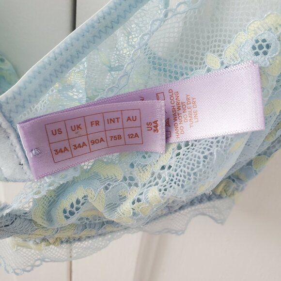 Savage x Fenty Blue Bra - Picture 4 of 5